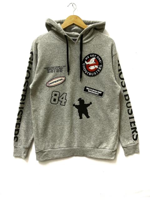 Other Designers Vintage - Vintage Ghost Buster Big Logo Hoodie Grey Large