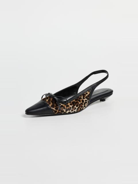 ANINE BING Zoey Slingback Heels