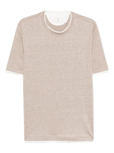 Brunello Cucinelli Brunello Cucinelli Men T-Shirt With Faux-Layering