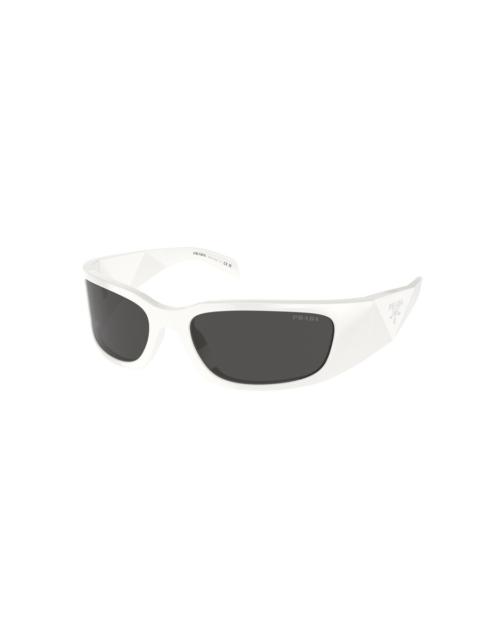 Prada Prada Dark Grey Square Men's Sunglasses PR A19S 1425S0 60