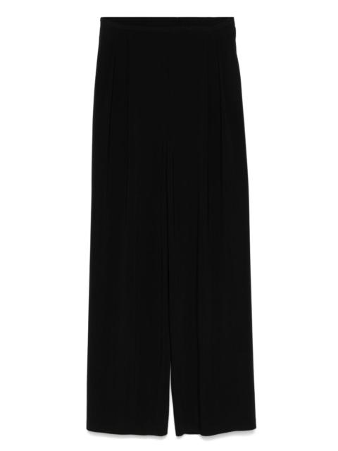 Norma Kamali - Norma Kamali Trousers Black