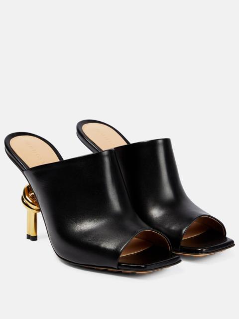 Bottega Veneta Knot leather mules