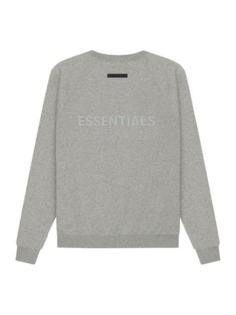 ESSENTIALS Fear of God Essentials SS21 Pull-Over Crewneck Dark Heather Oatmeal FOG-SS21-610