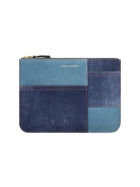 Comme Des Garçons SA5100DP DENIM POCKET WALLET - BLUE DENIM