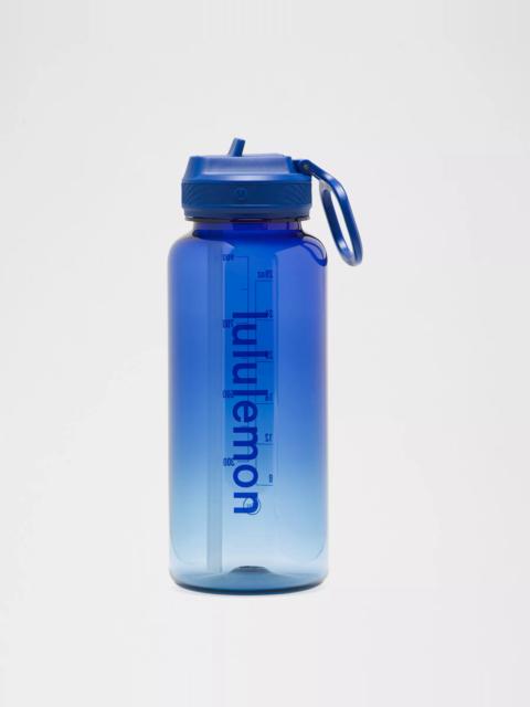 lululemon Back to Life Clear Bottle 32oz *Straw Lid