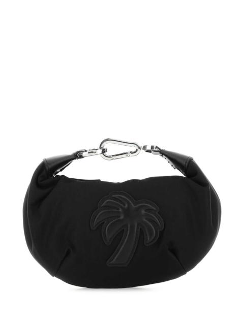 Palm Angels Palm Angels Women Black Fabric Big Palm Handbag