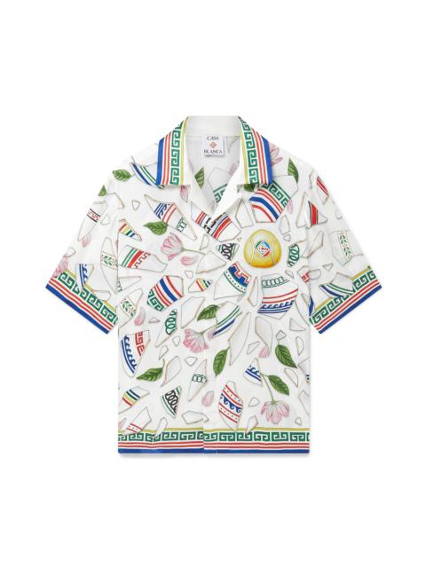 CASABLANCA Le Vase Brise Silk Shirt | Casablanca Paris