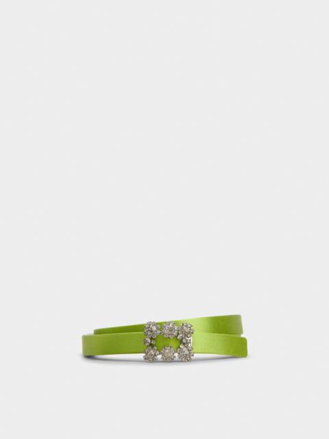Efflorescence Belt in satin