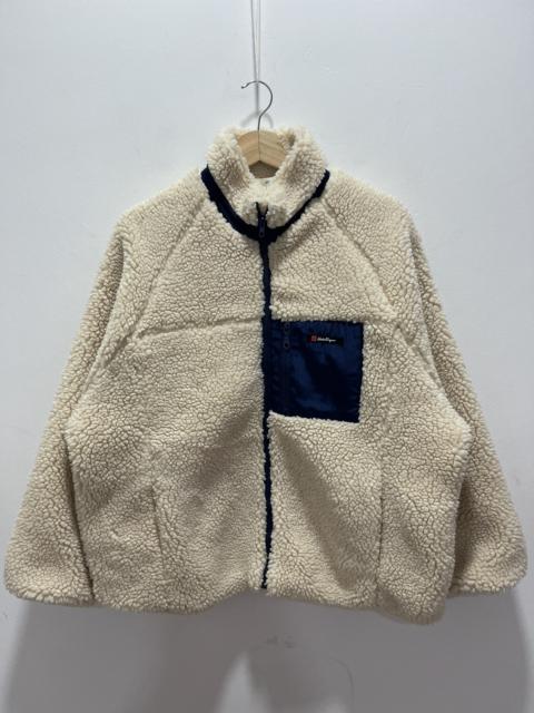 Other Designers Vintage - JAPANESE COCOMOMO SHERPA SHERLING BAGGY STYLE BOMBER JACKET