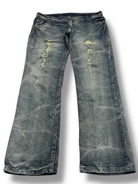 Other Designers Vintage Japanese Brand Distressed Faded Thunder Wash
