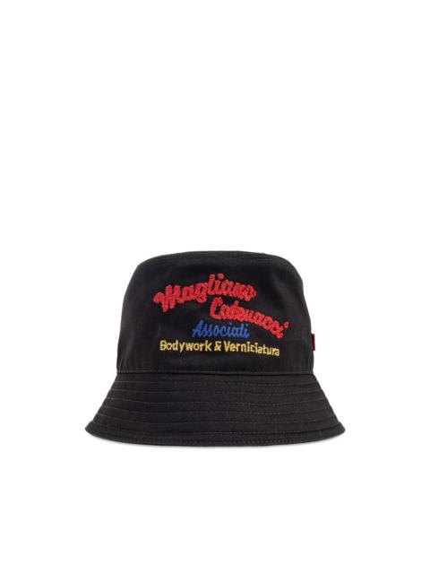 DSQUARED2 embroidered bucket hat