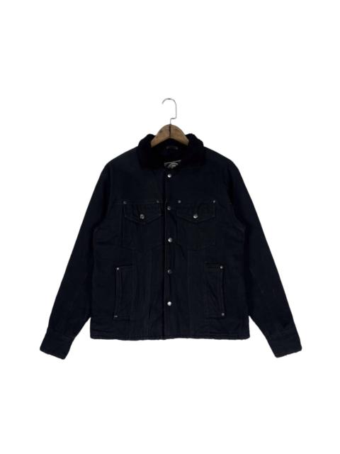 Other Designers Dickies Sherpa Lined Denim Trucker Jacket