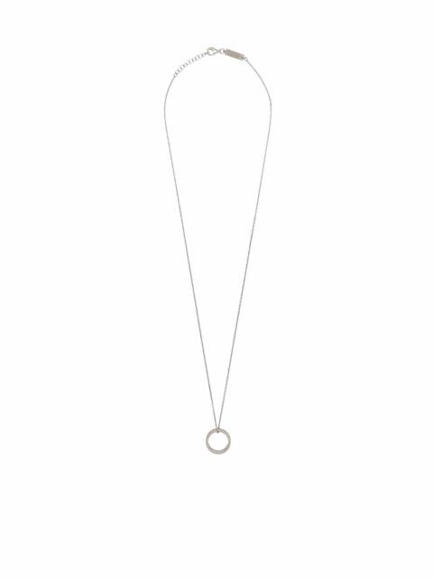 Maison Margiela Silver pendant necklace