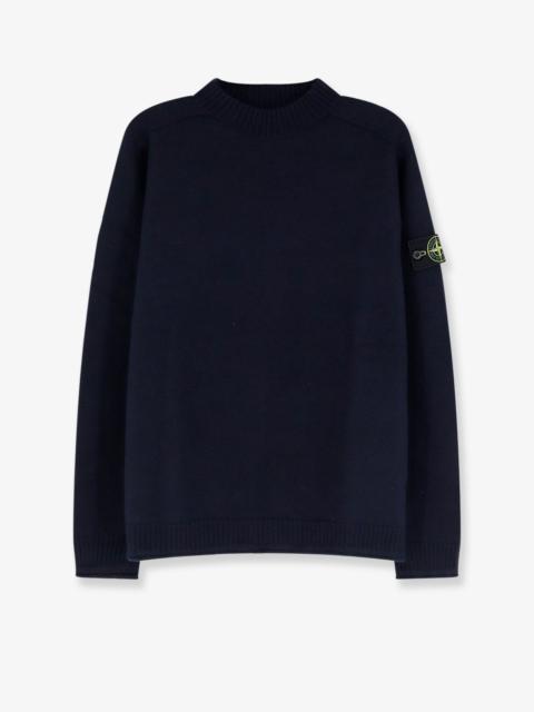 Stone Island Stone Island Virgin Wool Sweater Blue Men