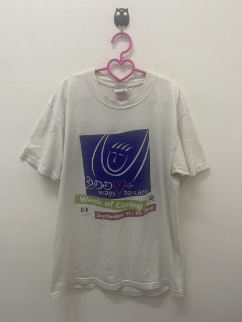 Other Designers Rare Vintage WEEK OF CARING HP Hewlett Packard Thrashed Tee