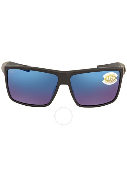 Other Designers Costa Del Mar - Costa Del Mar RINCONCITO Blue Mirror Polarized Polycarbonate Men's Sunglasses RIC 11 OBMP 60