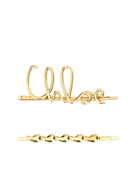 Chloé Chloé Gold Hair Accessories Women
