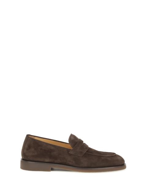 Brunello Cucinelli Brunello Cucinelli Men Suede Leather Loafers
