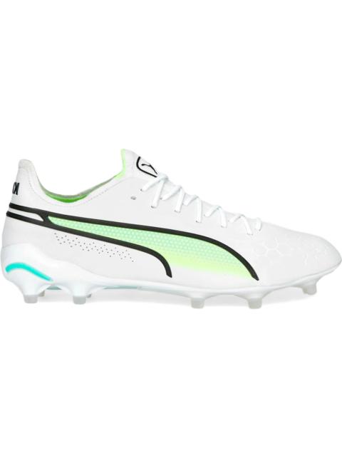 PUMA Puma King Ultimate FG/AG White Electric Peppermint