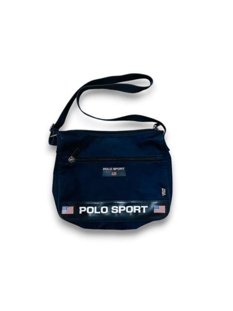 Other Designers Polo Ralph Lauren - Vintage 90's Polo Sport Ralph Lauren Messenger Shoulder Bag Crossbody Big Logo