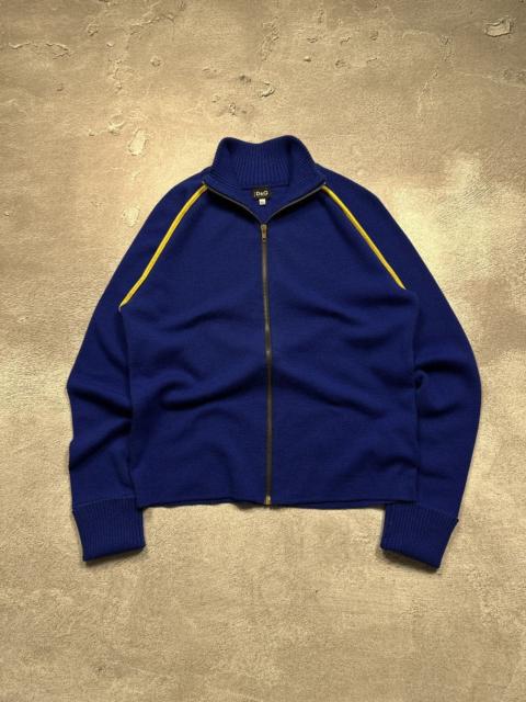 Dolce & Gabbana Vintage 90s Dolce Gabbana Zip Sweater Knit Sweatshirt Logo