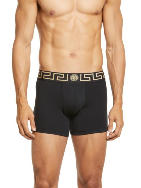 VERSACE 2-Pack Greca Border Boxers