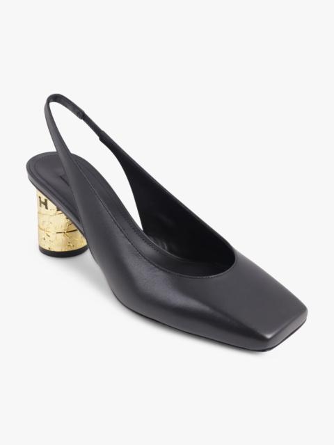 Givenchy 65MM TAPE SLING BACK MULE | BLACK
