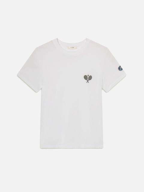 FRAME The Tennis Tee in White
