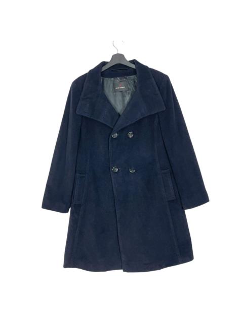 Other Designers Designer - Vintage Fuchs Schmitt By Balli Italy Peacoat Navy Blue