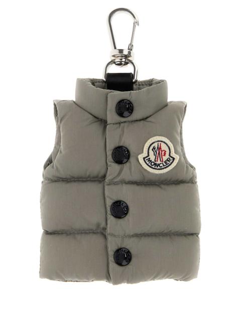 Moncler Moncler Men Grey Fabric Key Ring