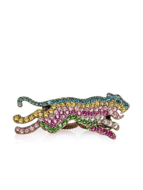 GUCCI Two Finger Colour Ring