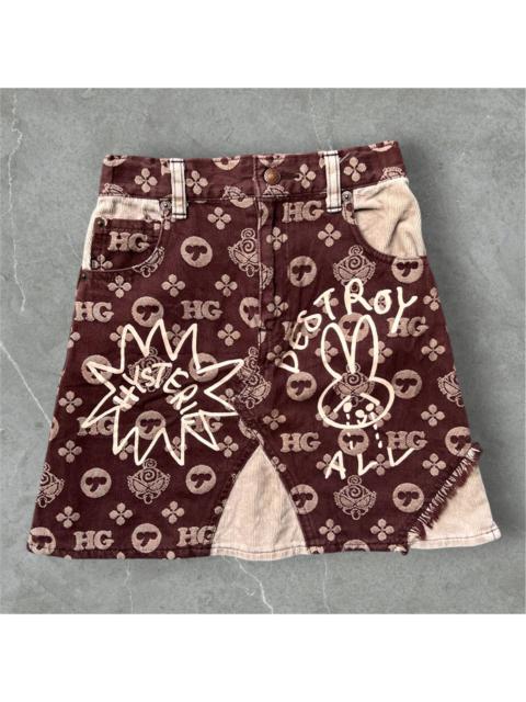 Hysteric Glamour Vintage Hysteric Glamour Monogram Skirt
