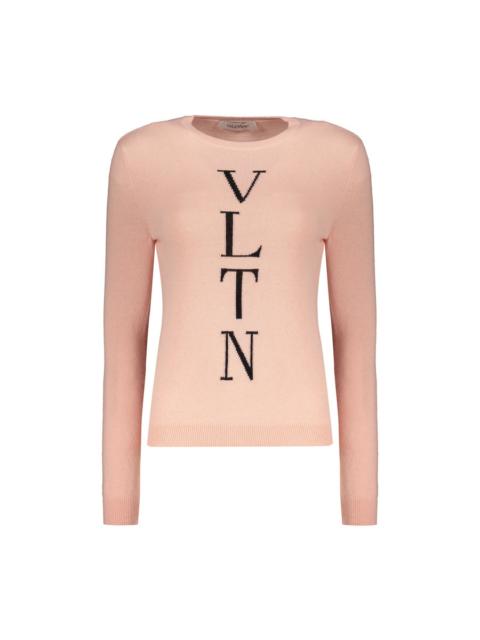 Valentino Valentino Womens Pink Wool Blend Sweater