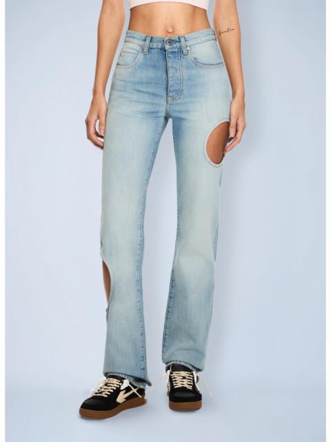 Off-White Off-White Women New Meteor Denim Pants