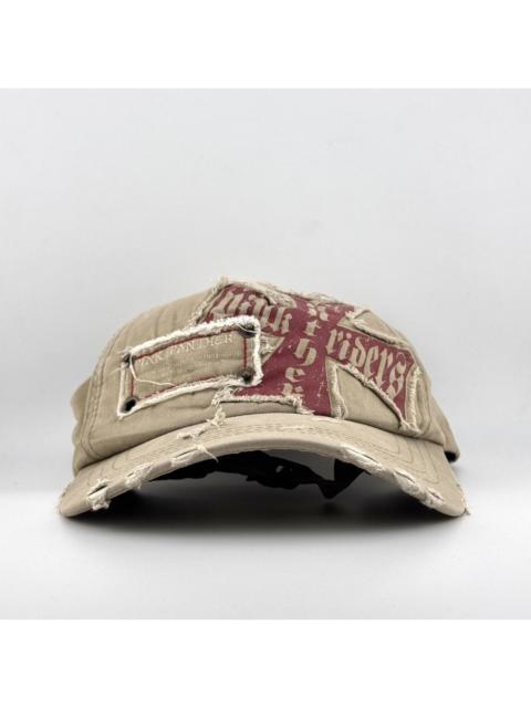 BIRKENSTOCK Vintage Birkenstock Distressed Baseball Cap Y2K Beige Hat