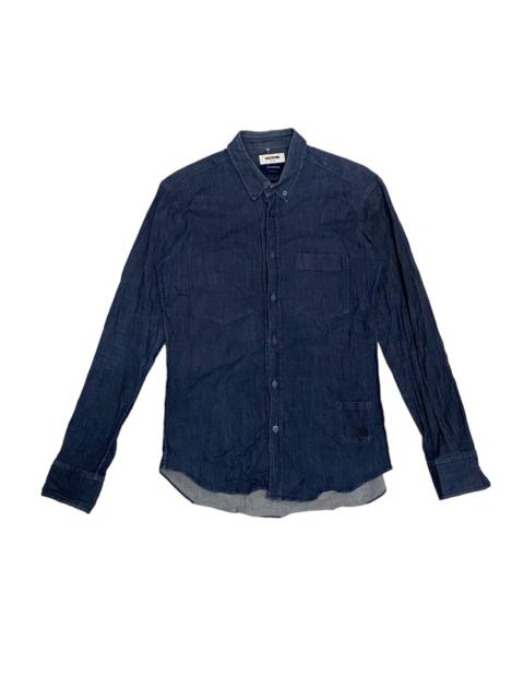 Other Designers Vintage - Vintage Factotum Homme Denim Shirt