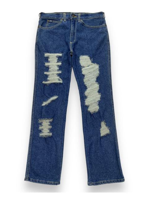 Other Designers Lee X Sample Reworked Distressed Jeans