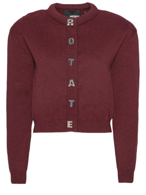 ROTATE Rotate Women Cardigan With Letters