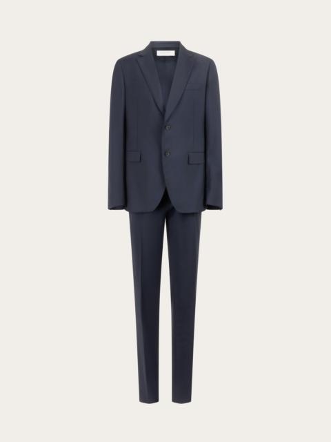 FERRAGAMO Check suit in wool