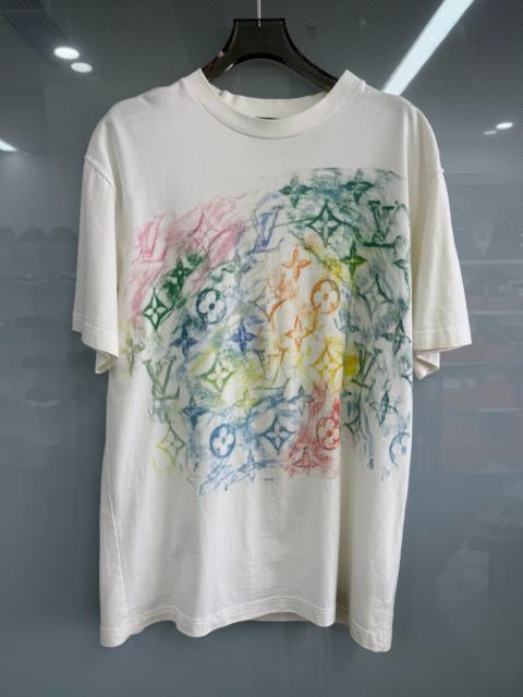 Louis Vuitton LOUIS VUITTON Short Sleeve T-Shirt With Colorful Print