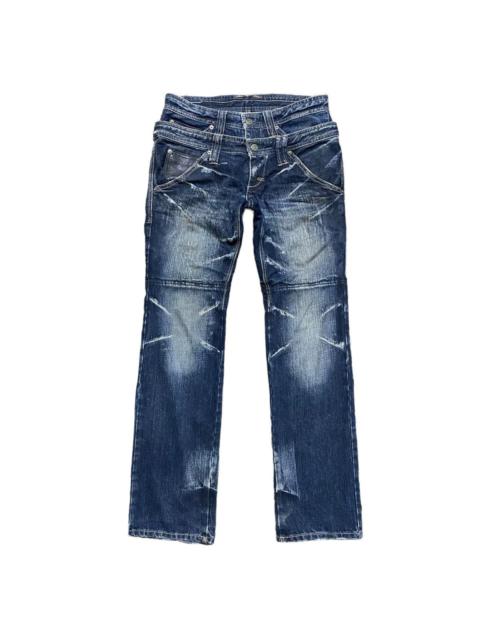 Other Designers Japanese Brand - PPFM Denim Double Waist Jeans