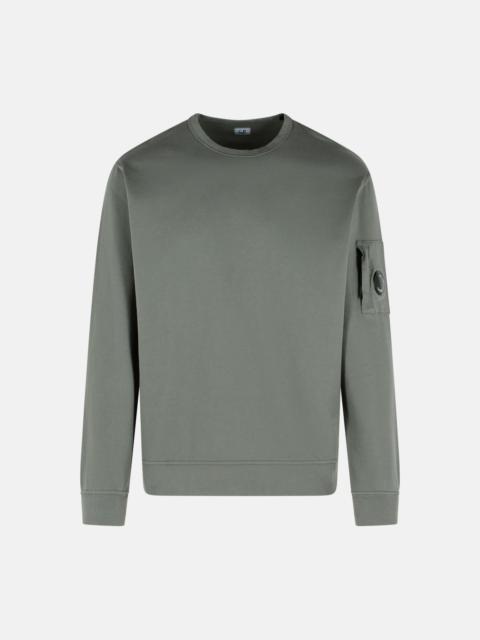 C.P. Company GRAY COTTON SWEATSHIRT