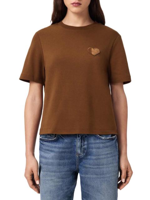ALLSAINTS AllSaints Lover Lisa T-Shirt in Bottle Brown at Nordstrom
