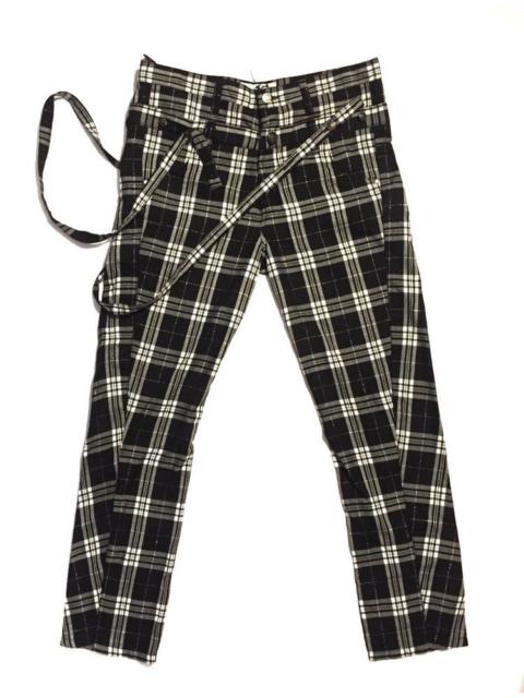 Other Designers Japanese Brand - Masssive rope tartan pant