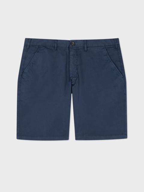 Paul Smith Garment-Dyed Stretch Pima-Cotton Shorts