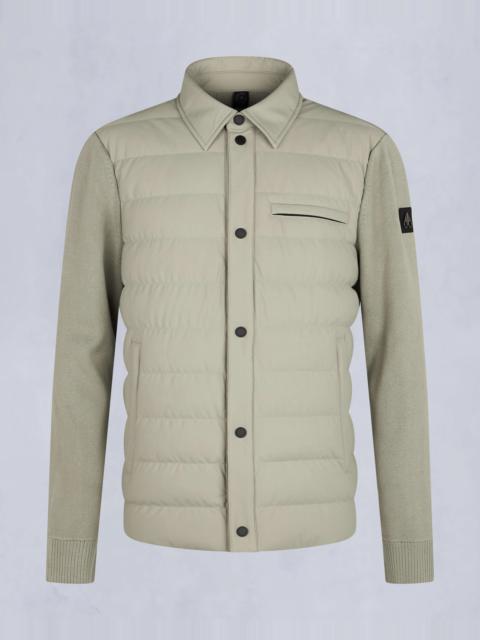 MOOSE KNUCKLES MARBLE HYBRID SHIRT JACKET