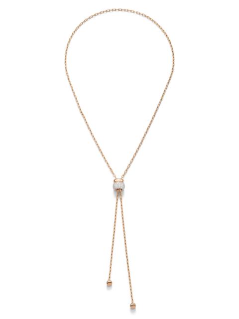 Pomellato Pomellato Iconica Bolo Necklace in Rose Gold /White Gold at Nordstrom