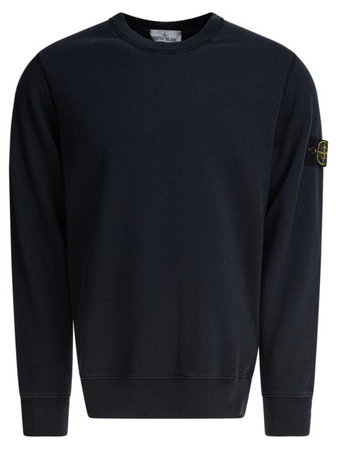 Stone Island Organic Cotton Fleece Sweatshirt