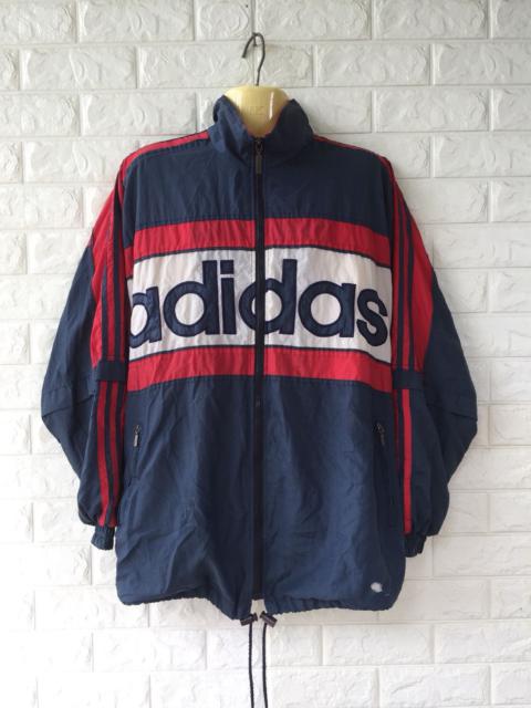 Vintage ADIDAS Equipment Windbreaker Colourblock