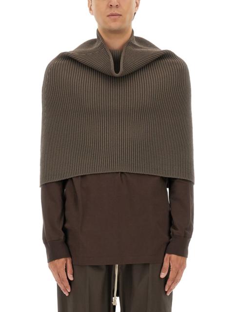 Rick Owens KNITTED CAPE
